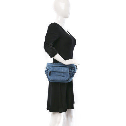 Givenchy Essential U Denim Belt Bag Light Blue 2 of 8
