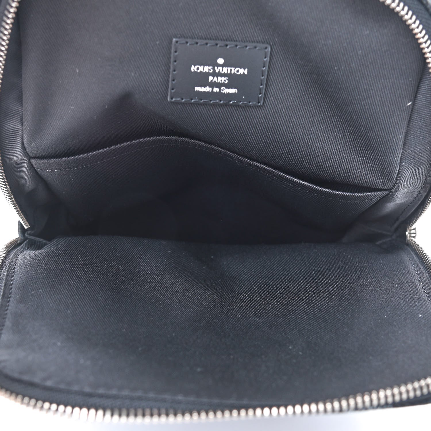 Louis Vuitton Damier Graphite World Map Avenue Sling Backpack 5 of 9