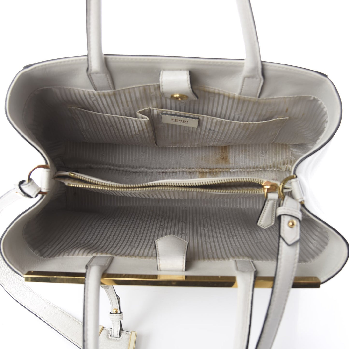 Vitello Elite Regular 2Jours Tote Latte