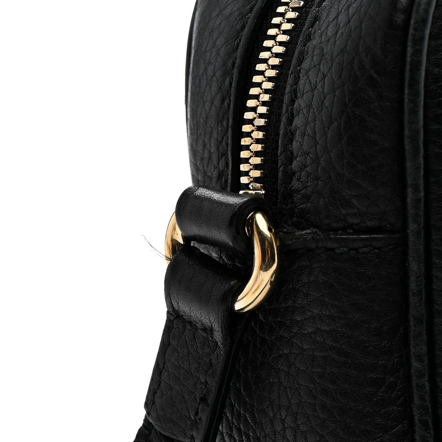 Gucci Pebbled Calfskin Small Soho Disco Bag Black 18 of 19