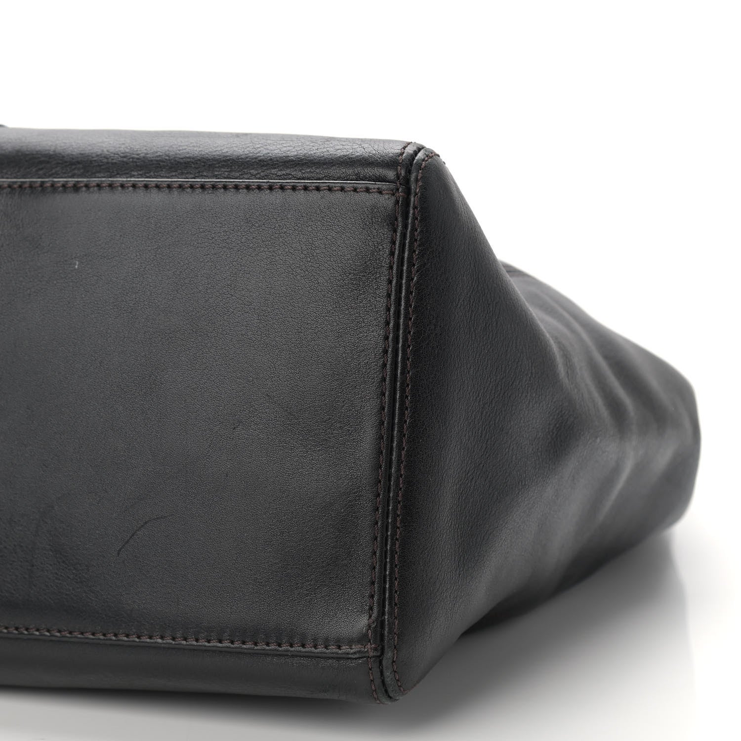 Chanel Lambskin CC Tote Black 9 of 14
