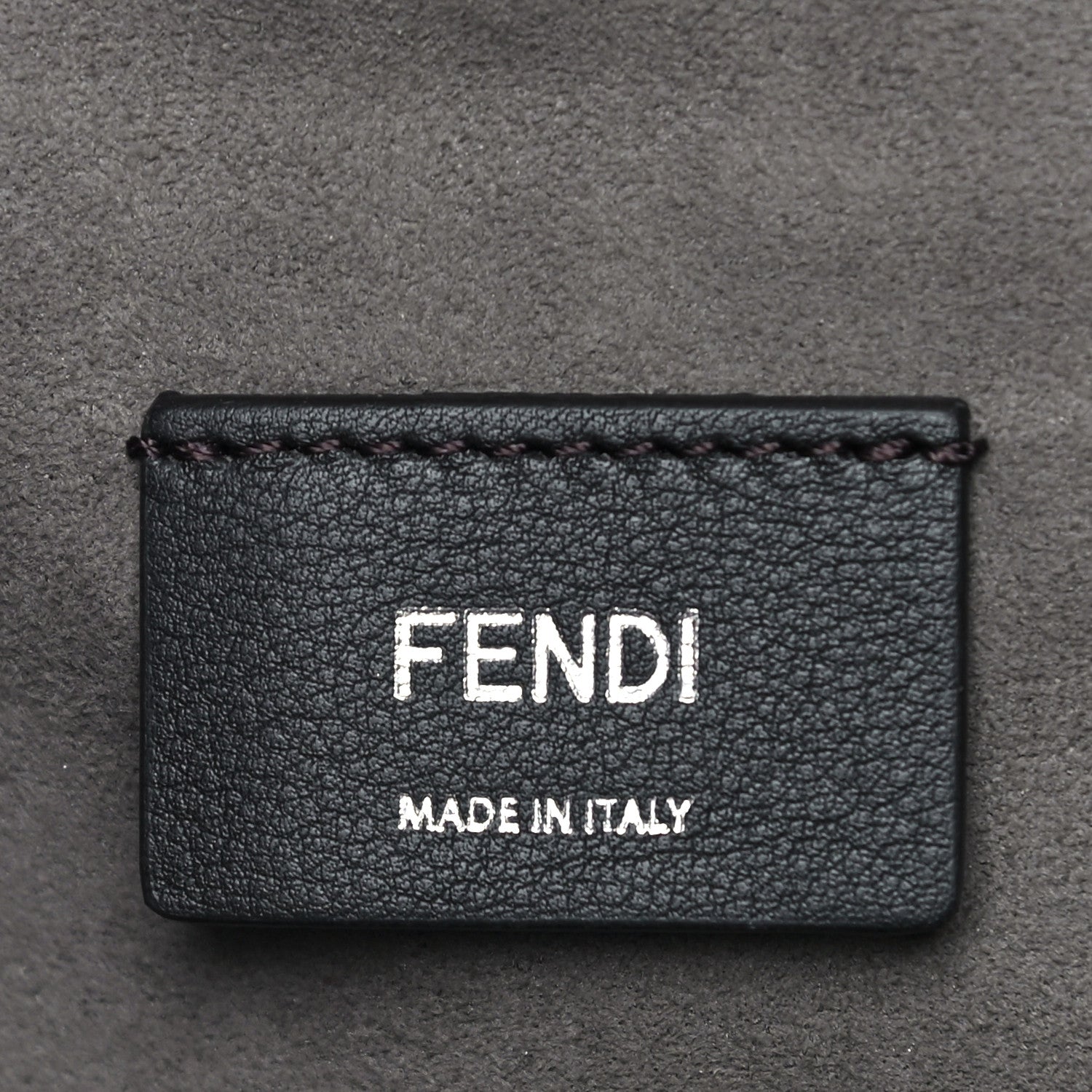 Fendi Vitello Century Pearl Bi-Color Scalloped Back to School Backpack Cuoio Camelia 6 of 9