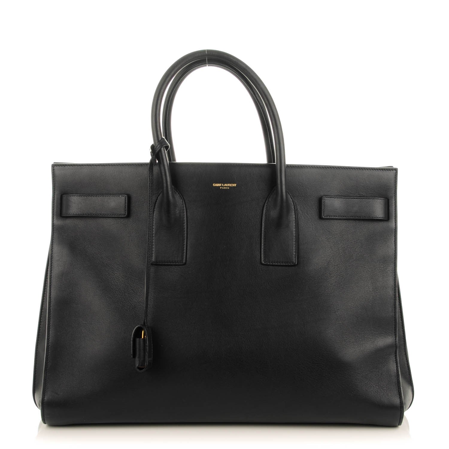 Saint Laurent Calfskin Large Sac De Jour Carryall Marine 1 of 7