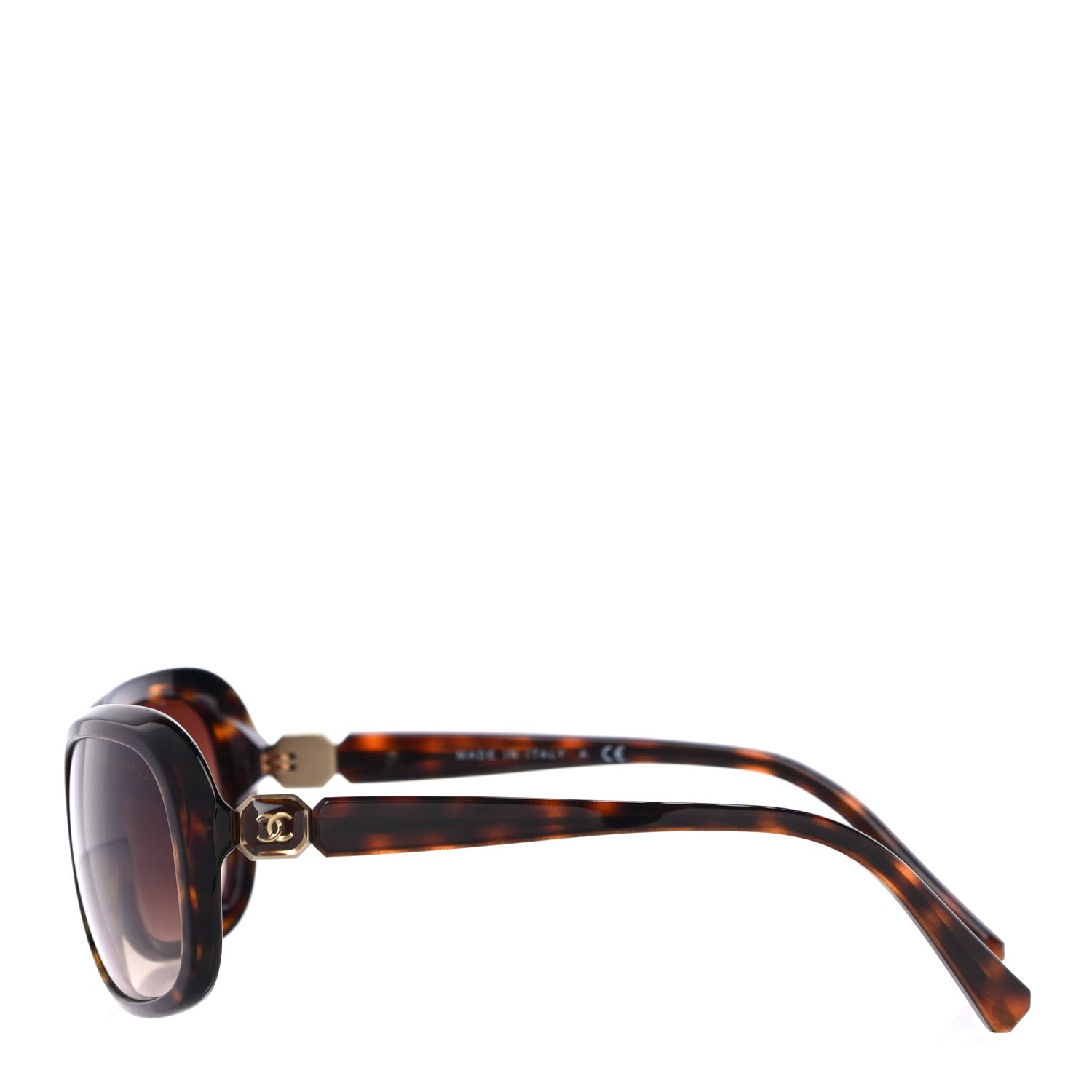 Chanel CC Sunglasses 5286 Havana Brown 2 of 7