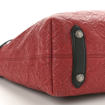 Louis Vuitton Monogram Lambskin Antheia Hobo PM Framboise 8 of 9