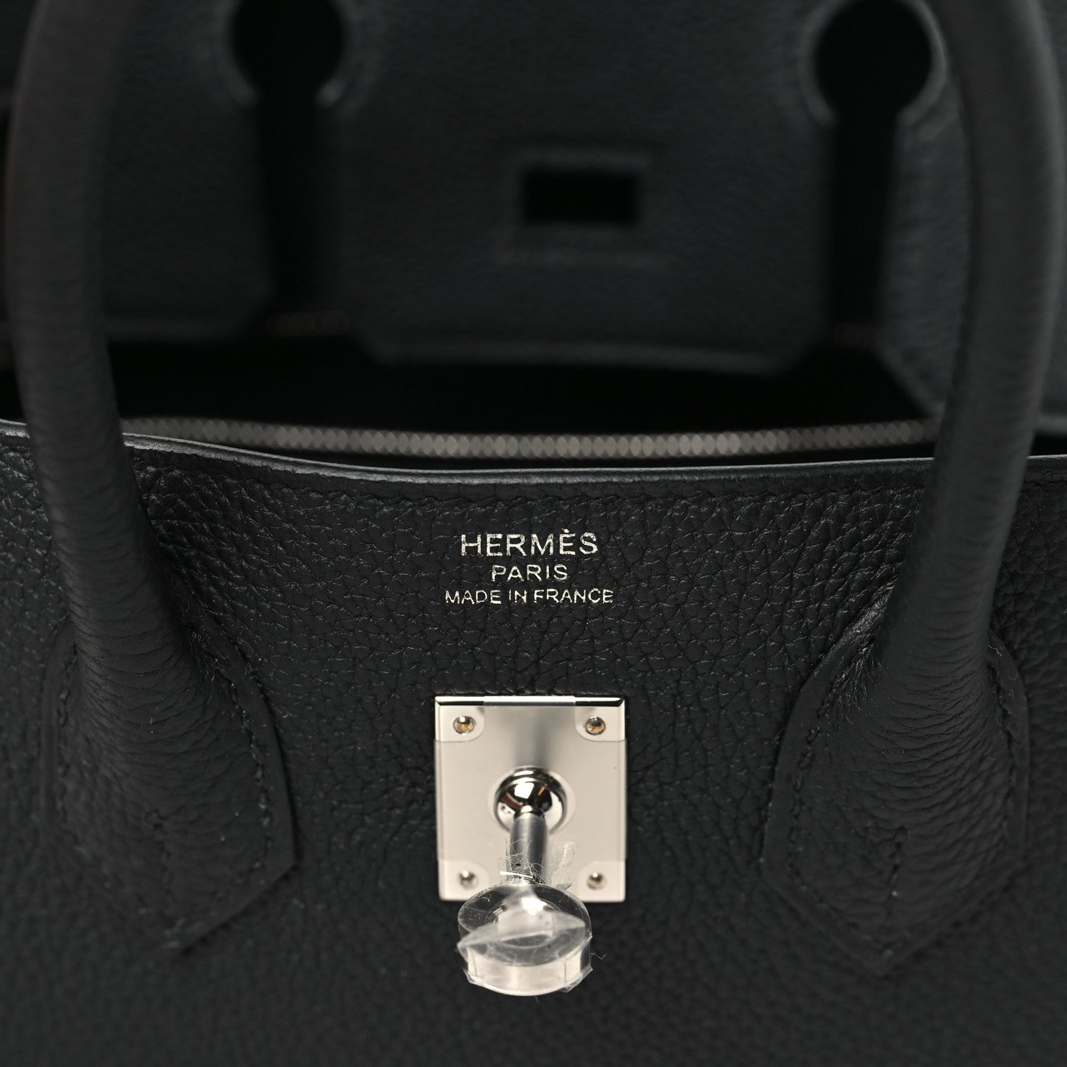 Hermes Togo Birkin 25 Black 5 of 9