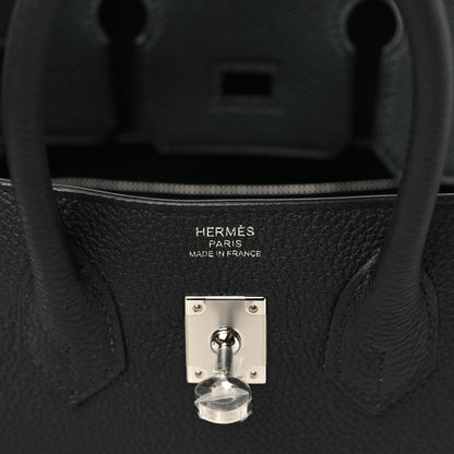 Hermes Togo Birkin 25 Black 5 of 9
