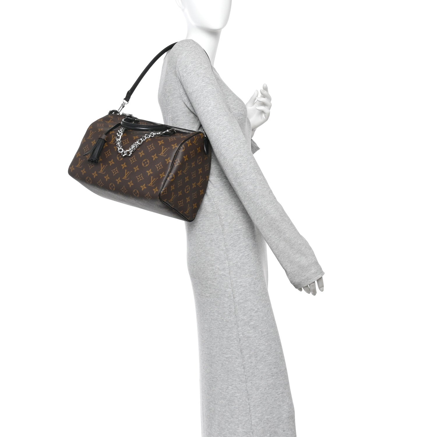 Louis Vuitton Monogram Speedy Soft 30 Dark 2 of 10
