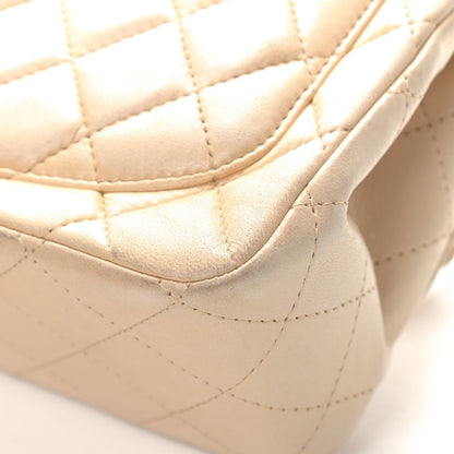 Chanel Lambskin Quilted Mini Square Flap Beige 7 of 13