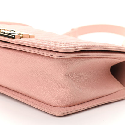 Chanel Caviar Quilted Medium Boy Flap Pink 8 of 8