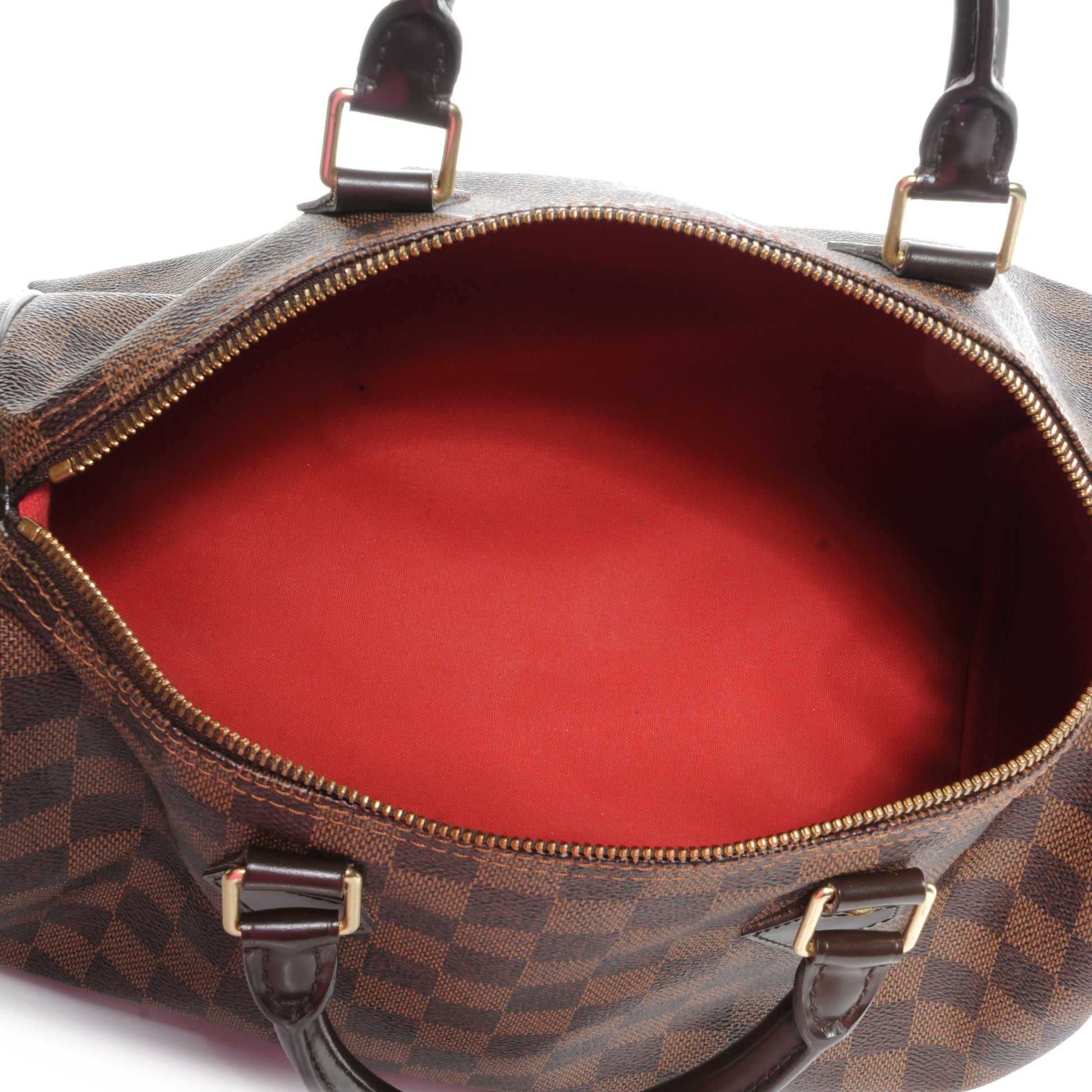 Louis Vuitton Damier Ebene Speedy 30 6 of 8