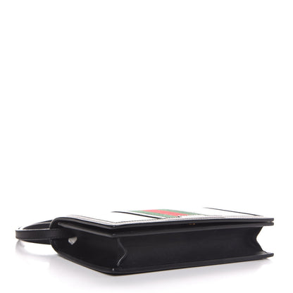 Gucci Calfskin Web Wallet with Strap Black 4 of 11