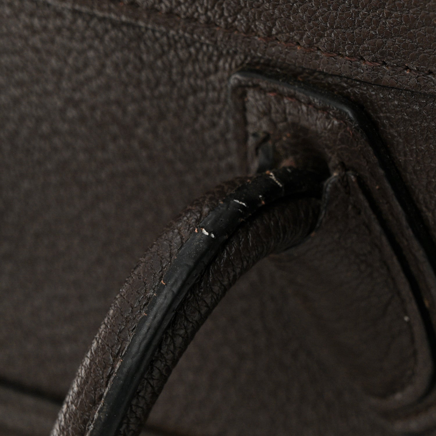 Celine Drummed Calfskin Nano Luggage Brown 18 of 20