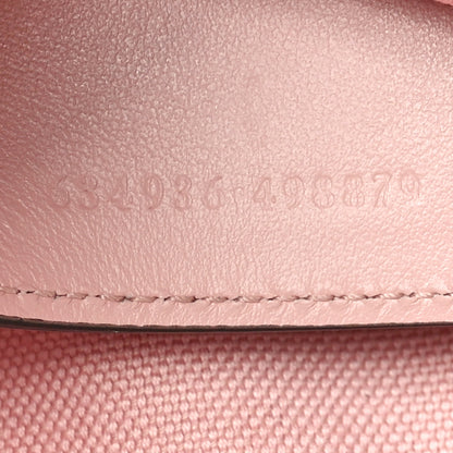 Gucci Calfskin Matelasse Monochrome Mini GG Marmont Chain Shoulder Bag Perfect Pink 7 of 10