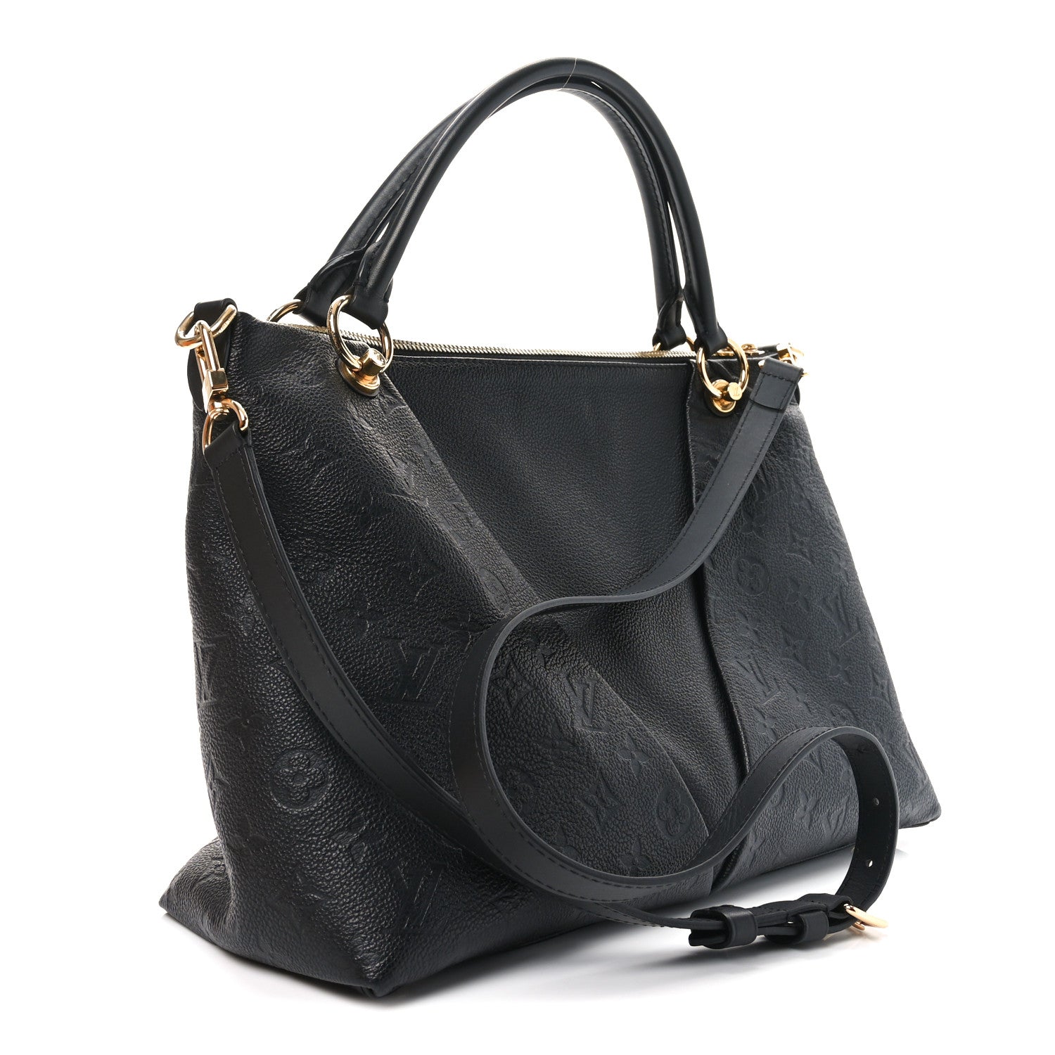 Louis Vuitton Empreinte V Tote MM Black 3 of 10