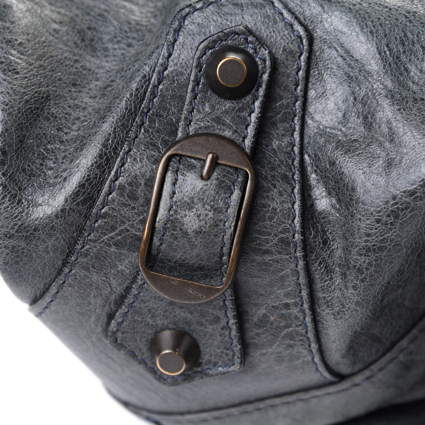 Agneau Classic Hardware Day Hobo Anthracite