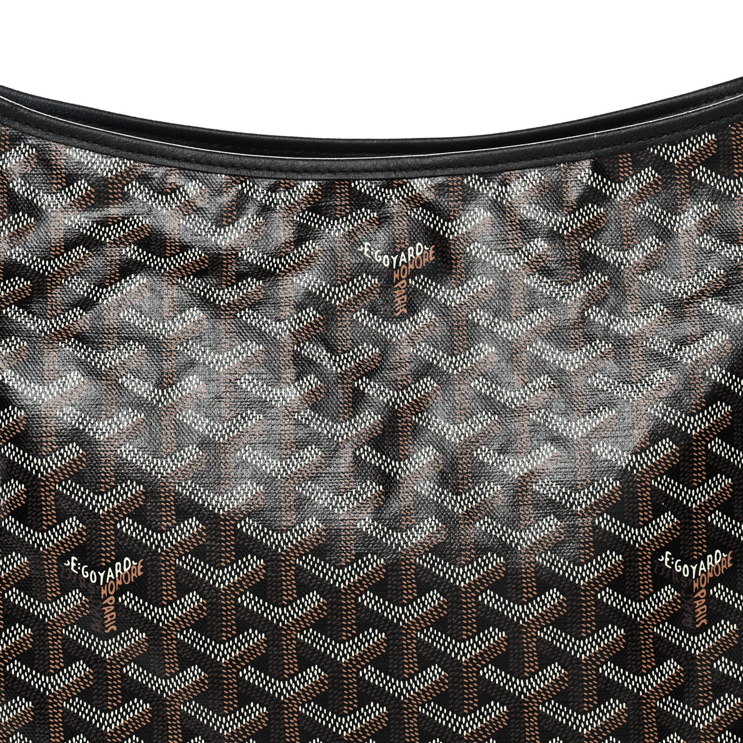 Goyardine Boheme Hobo Black