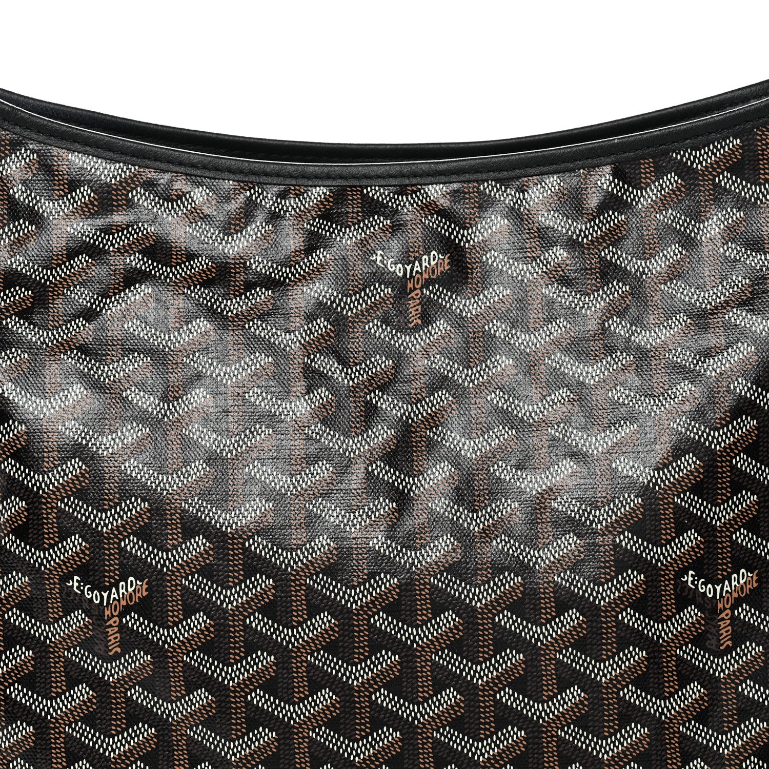 Goyard Goyardine Boheme Hobo Black 9 of 13
