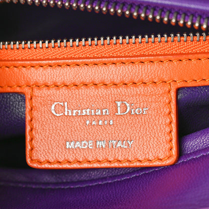 Christian Dior Lambskin Cannage Medium Tri-Color Lady Dior Pink 6 of 11