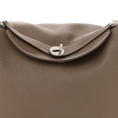 Hermes Taurillon Clemence Lindy 30 Etoupe 8 of 10
