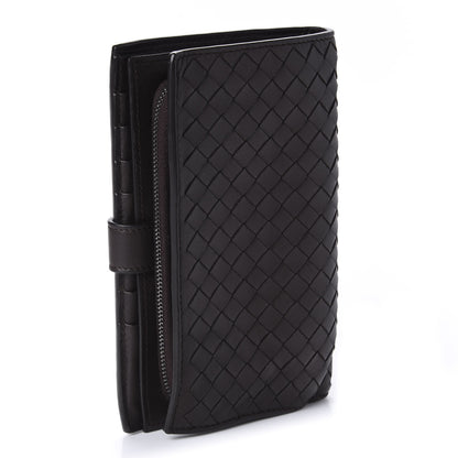 Bottega Veneta Nappa Intrecciato Continental Wallet Ebano 3 of 9
