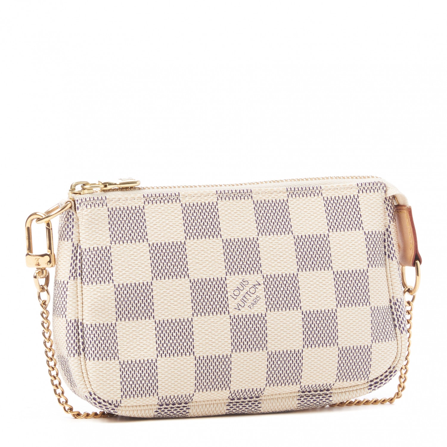 Louis Vuitton Damier Azur Mini Pochette Accessories 3 of 9