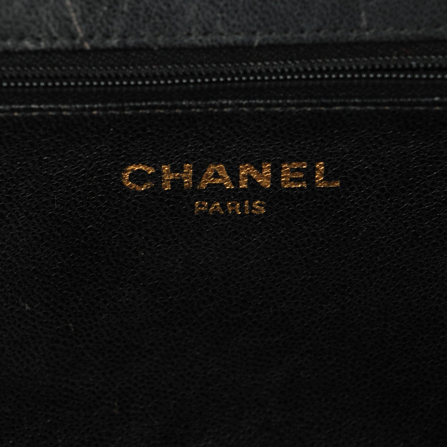 Chanel Lambskin Quilted Shoulder Bag Black 6 of 7