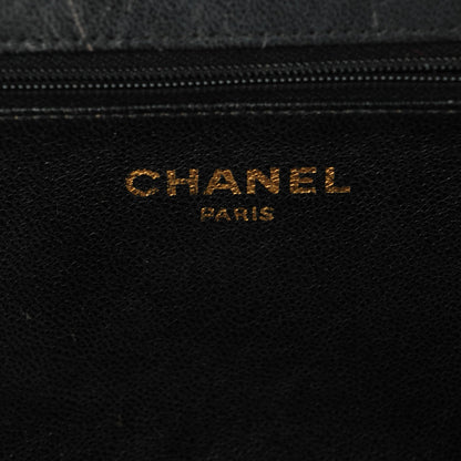 Chanel Lambskin Quilted Shoulder Bag Black 6 of 7