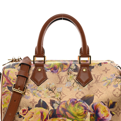 Louis Vuitton Metallic Monogram LV Garden Speedy Bandouliere 25 Gold 8 of 11