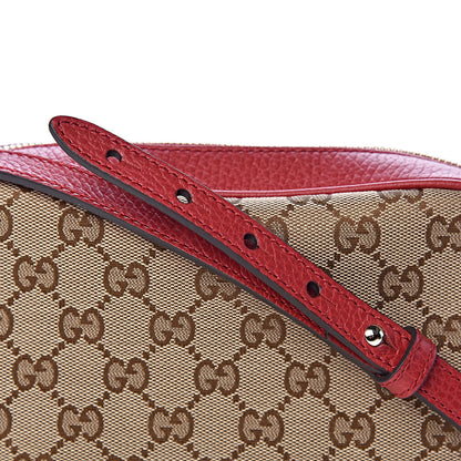 Gucci Monogram Mini Bree Messenger Bag Red 10 of 10