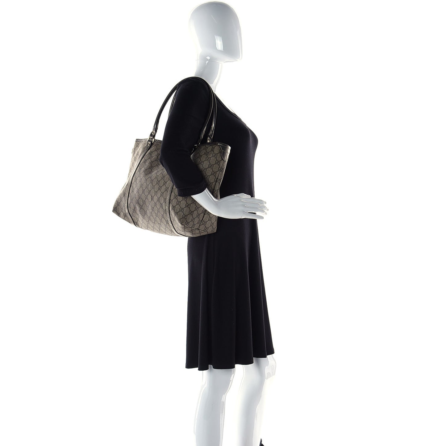 GG Plus Monogram Medium Joy Tote Gold