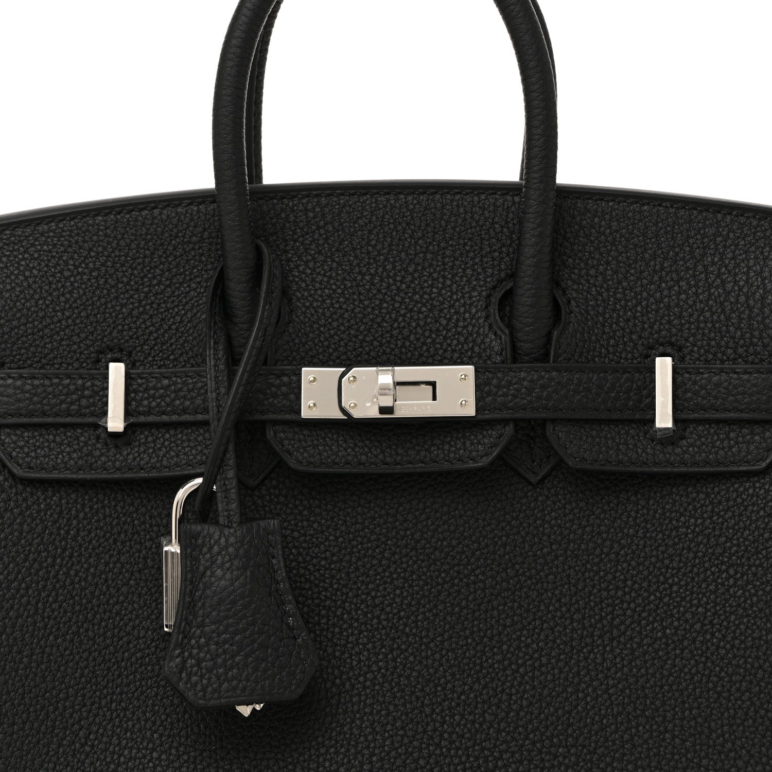 Hermes Togo Birkin 25 Black 8 of 11