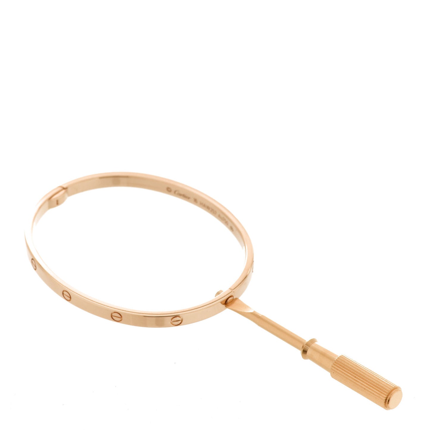 18K Yellow Gold Small LOVE Bracelet 16