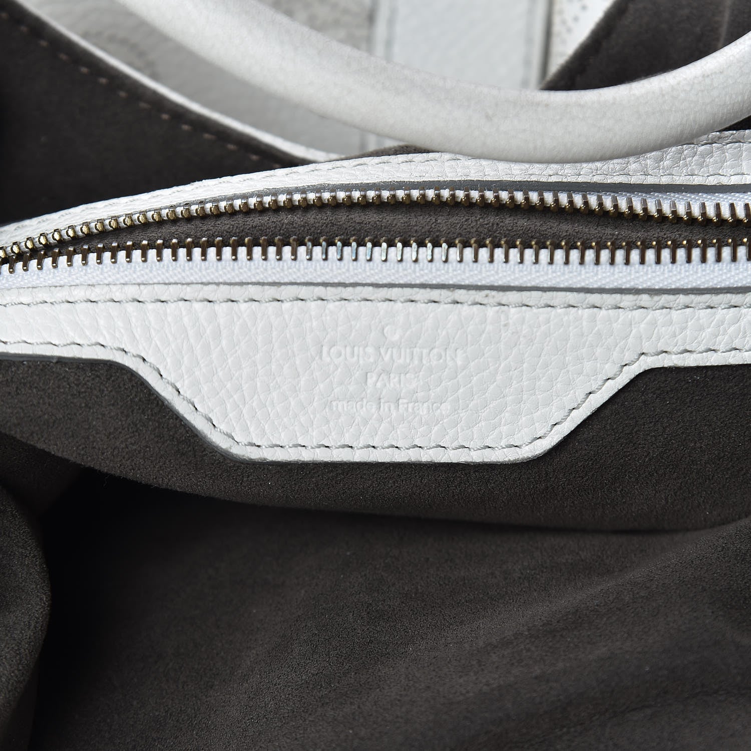 Louis Vuitton Mahina XL White 6 of 15