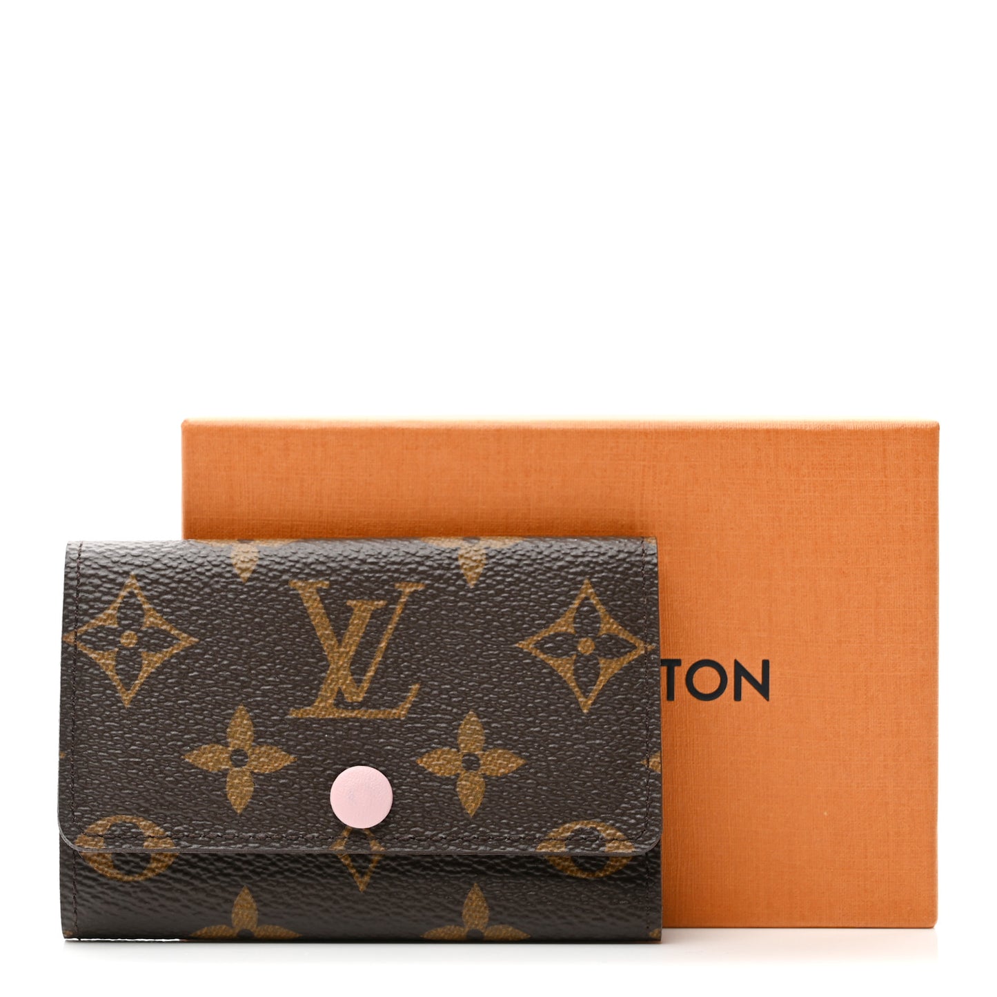 Monogram Multicles 6 Key Holder Rose Ballerine