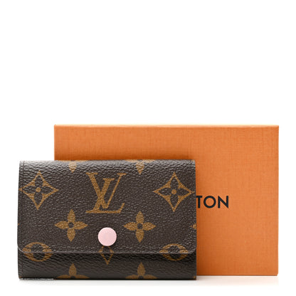 Louis Vuitton Monogram Multicles 6 Key Holder Rose Ballerine 7 of 7