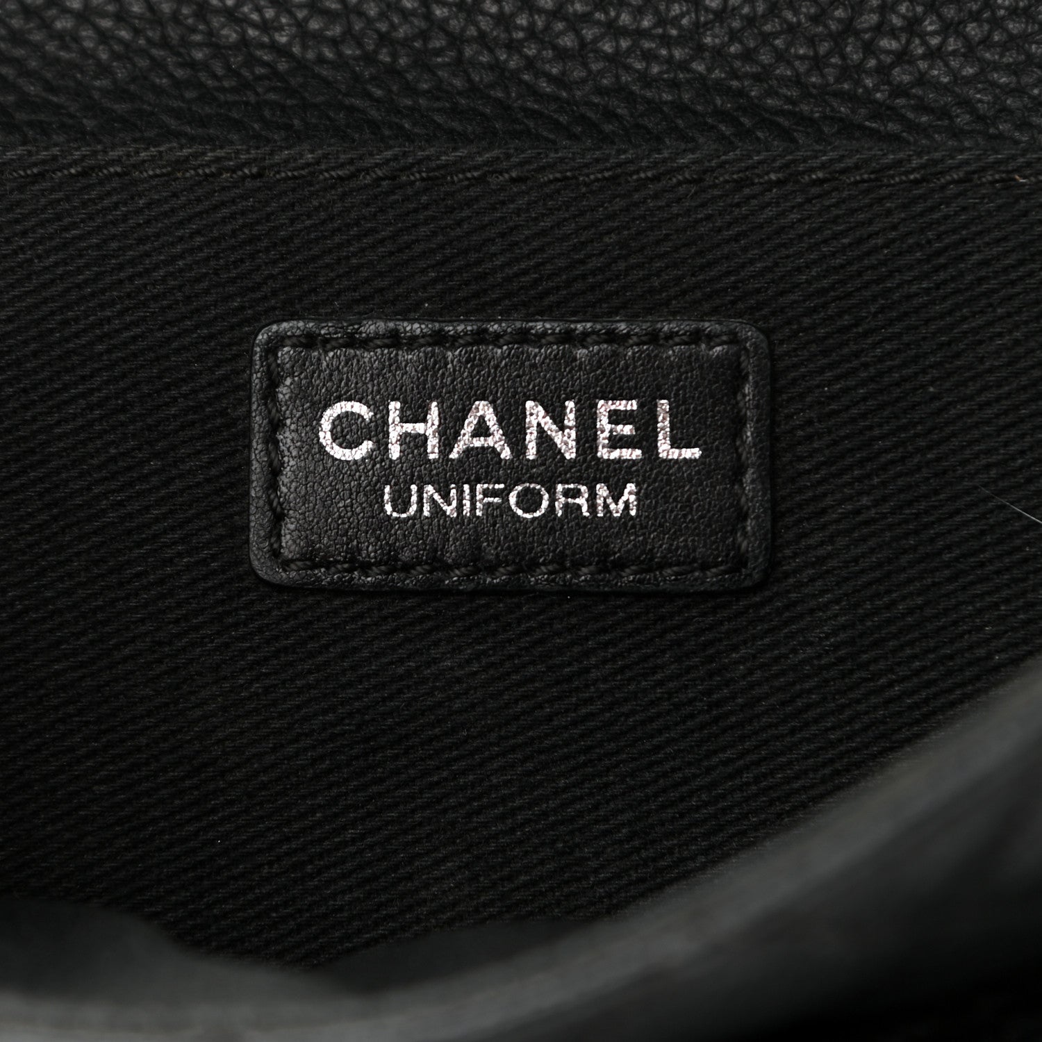 Chanel Grained Calfskin Quilted 2.55 Reissue Flap Belt Bag Clutch Black 6 of 11