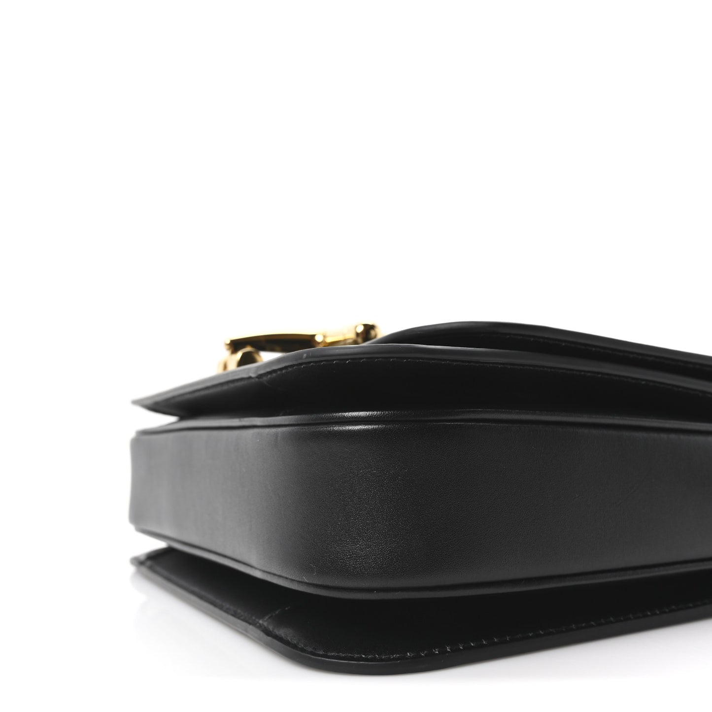 Calfskin Siena Small Shoulder Bag Black