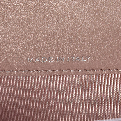 Chanel Goatskin Camellia Embossed Flap Card Holder Light Pink 6 of 8