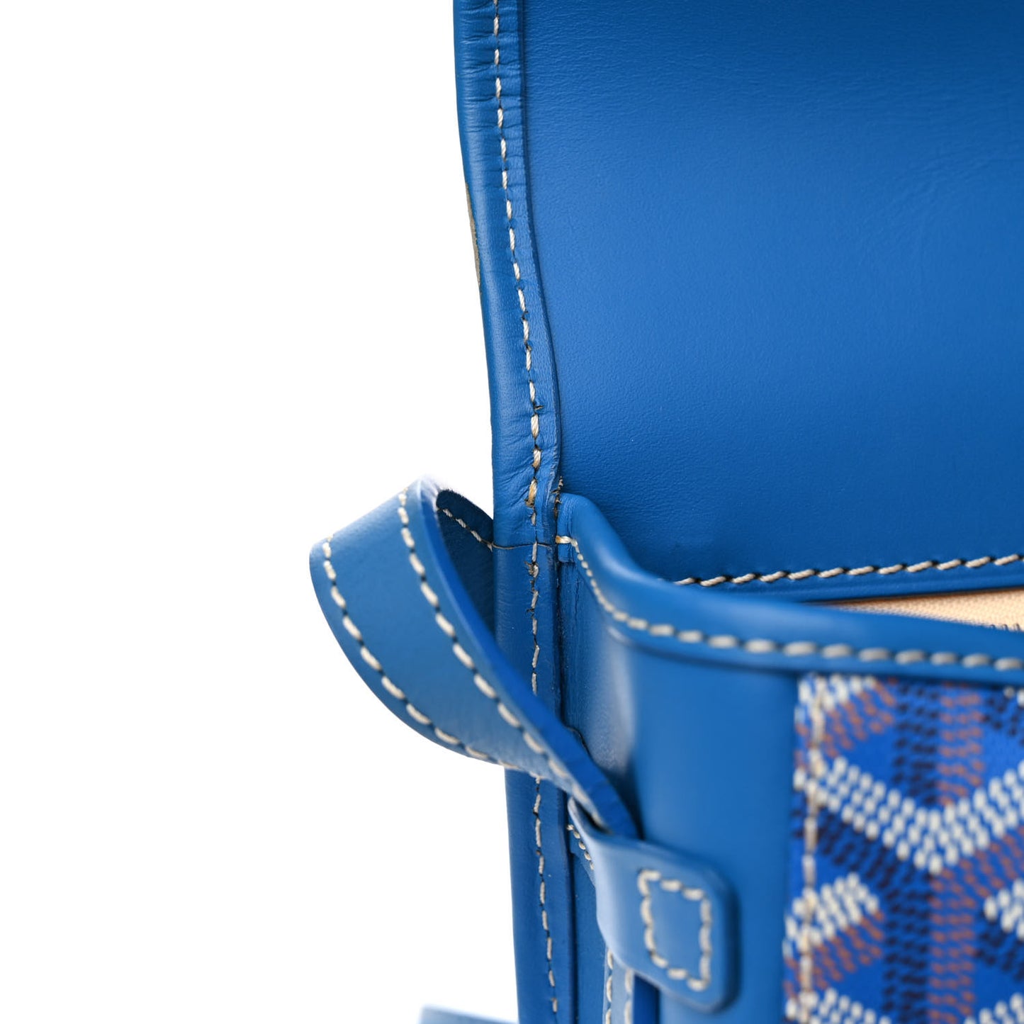 Goyardine Belvedere PM Messenger Bag Sky Blue