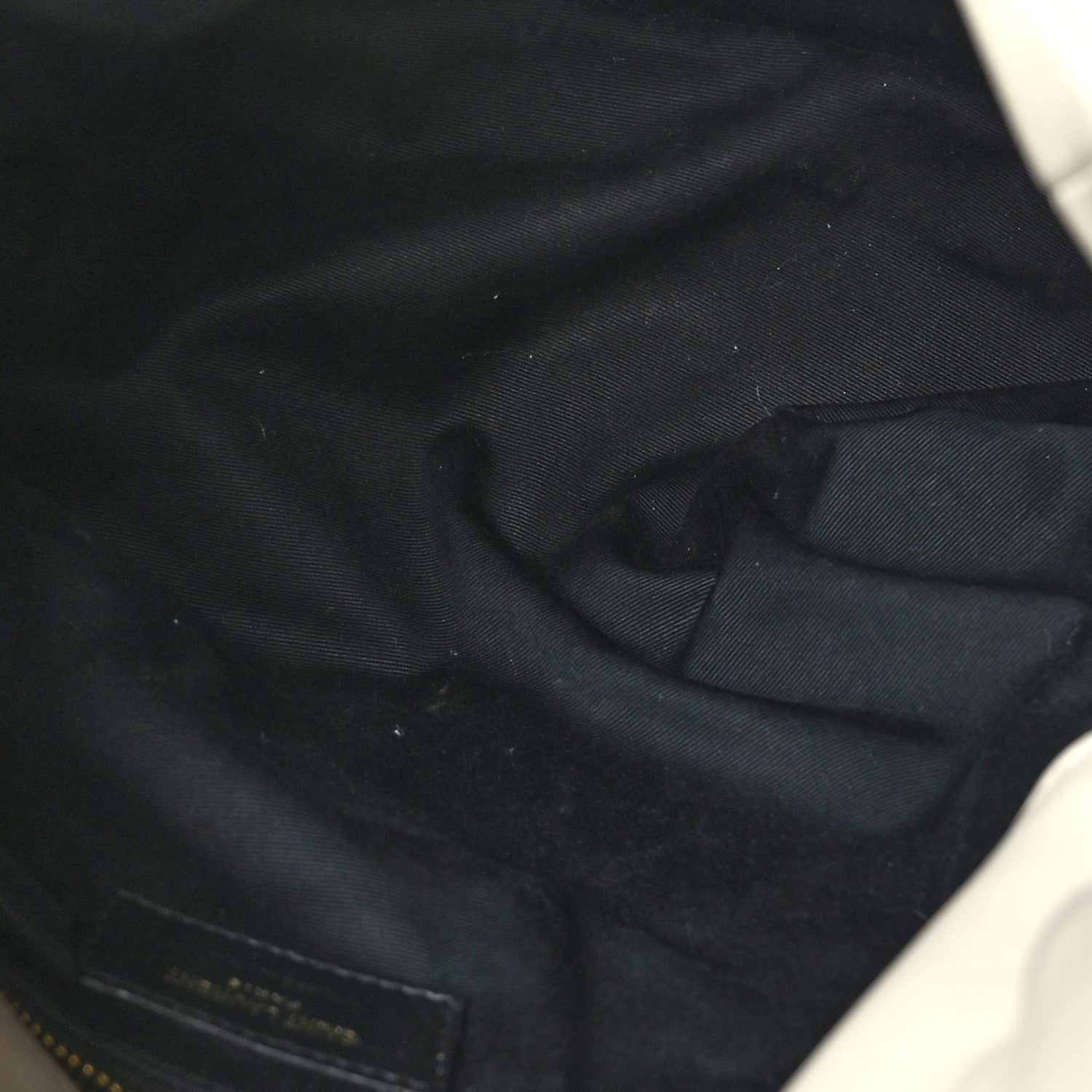 Saint Laurent Lambskin Quilted Medium Loulou Puffer Monogram Chain Satchel Crema Soft 5 of 10