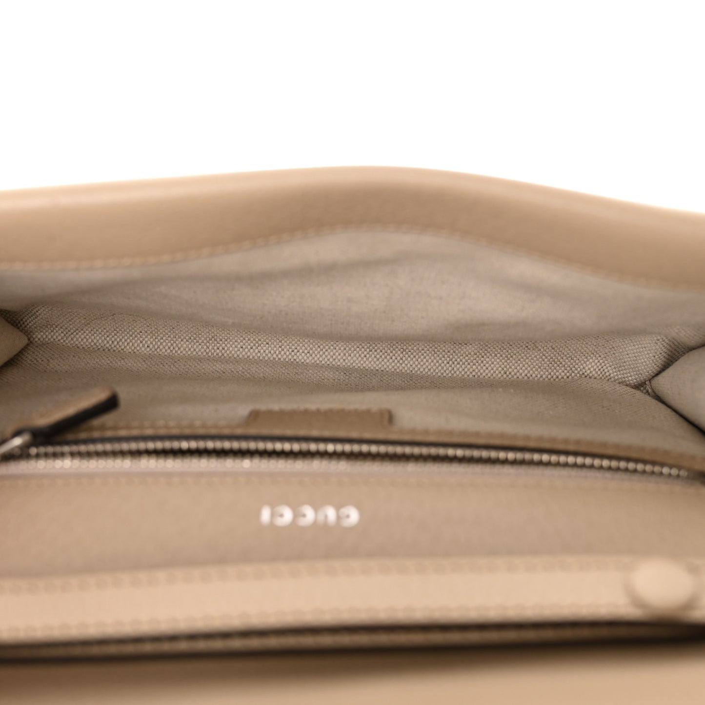 GG Supreme Monogram Textured Dollar Calfskin Dionysus Small Shoulder Bag Beige Mystic White Oatmeal