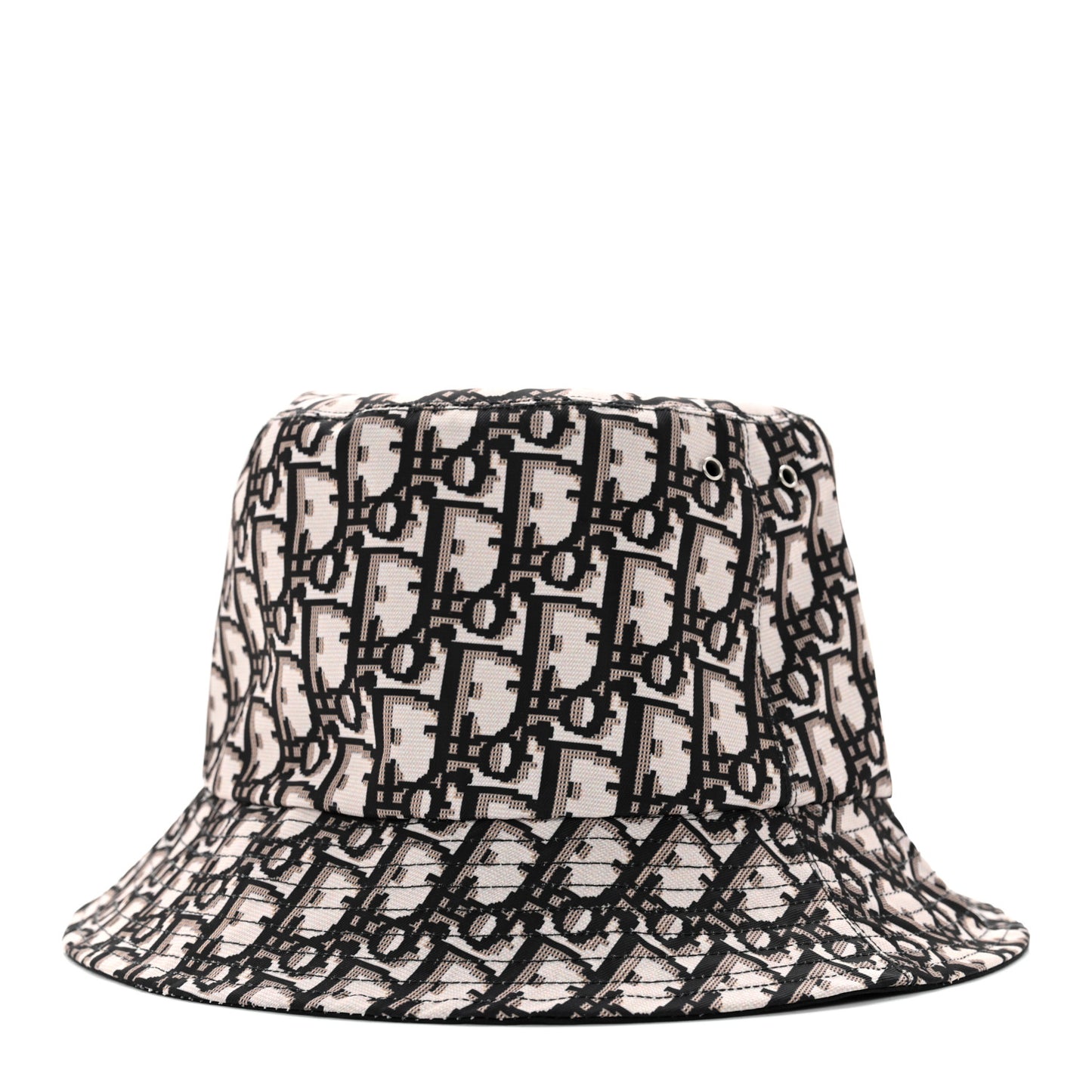 Oblique Reversible Teddy-D Brim Bucket Hat 58 Black
