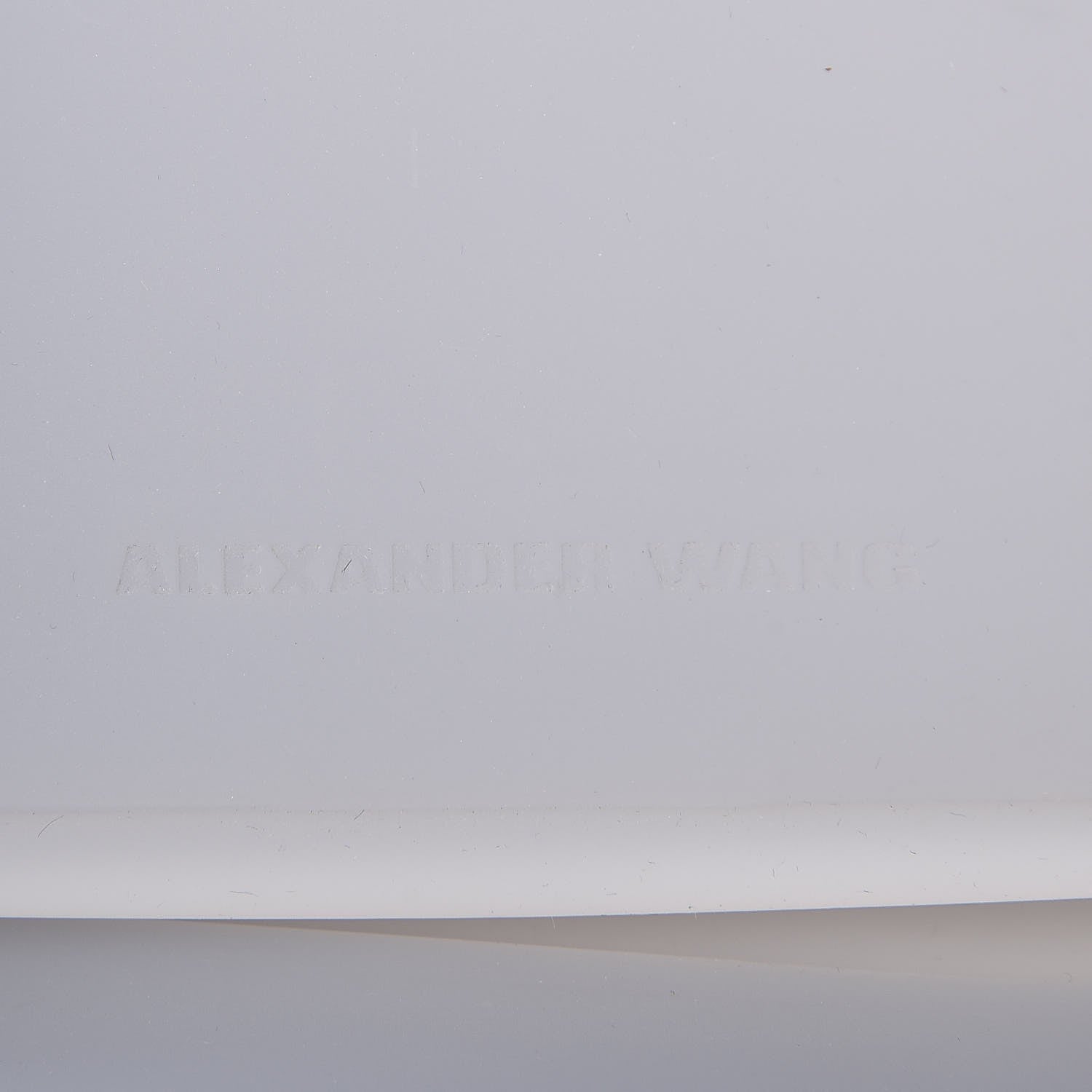 Alexander Wang Molded Silicon Prisma Tote Icing 6 of 6