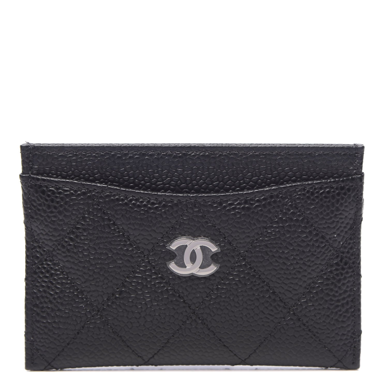 Chanel Caviar Quilted Card Holder Black 1 of 9