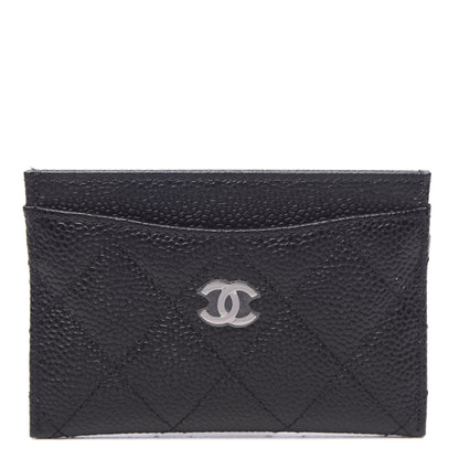 Chanel Caviar Quilted Card Holder Black 1 of 9