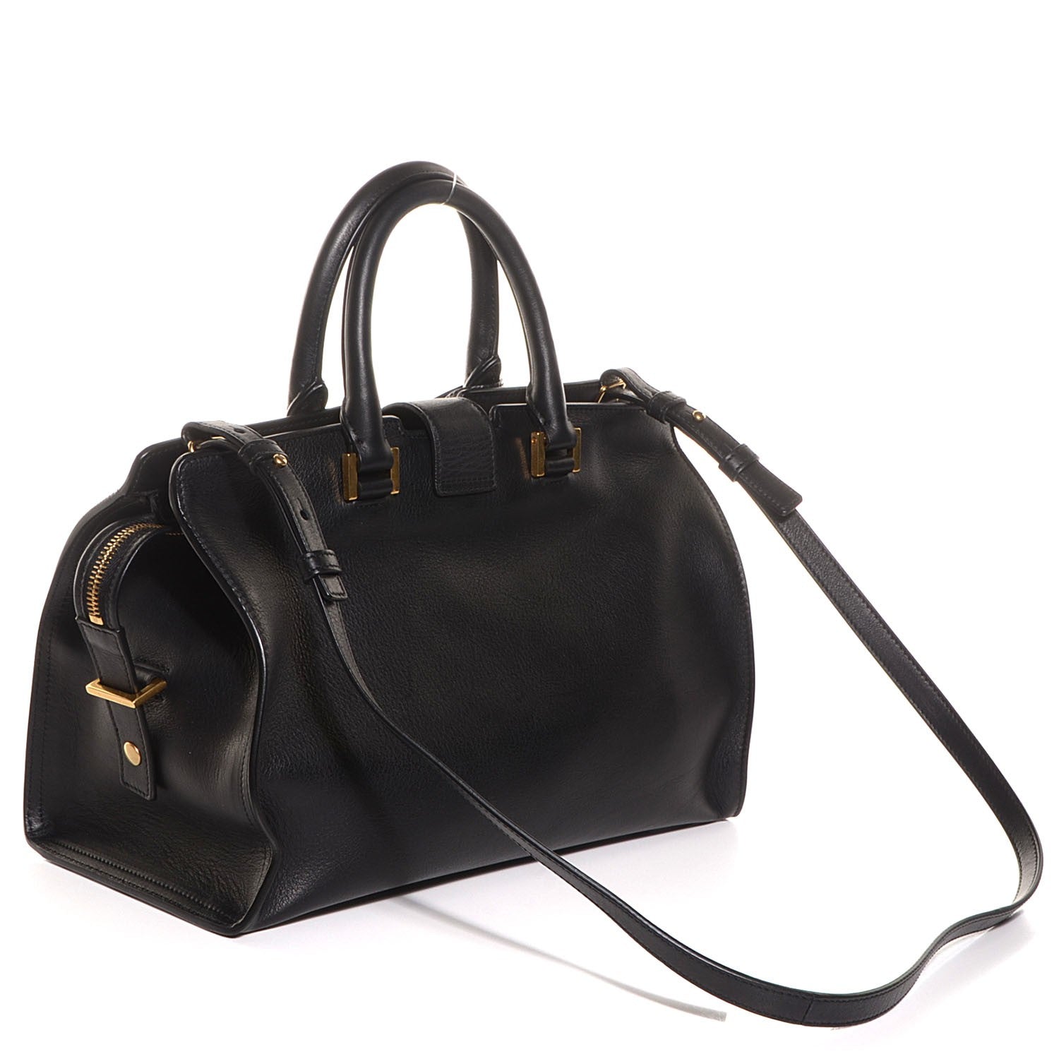 Saint Laurent Calfskin Small Classic Y Cabas Black 3 of 8