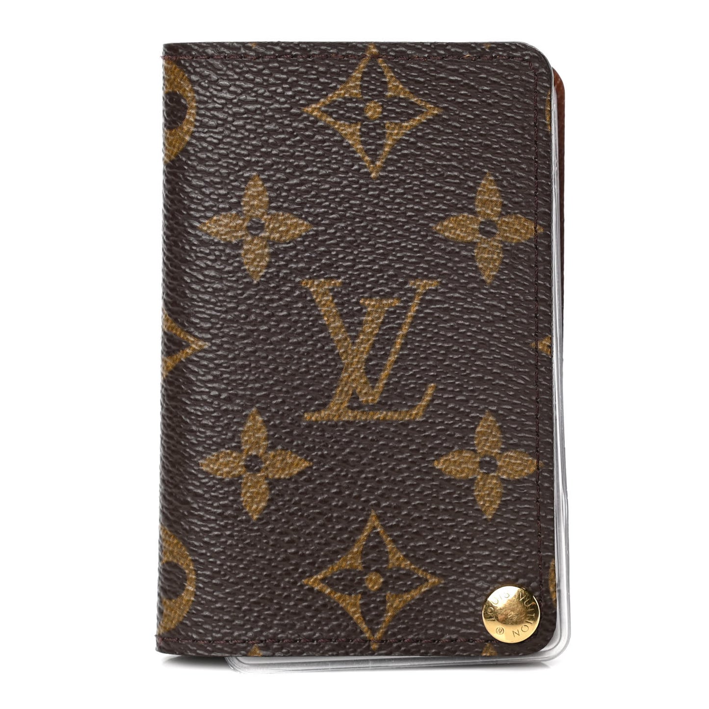 Monogram Credit Card Photo Holder
