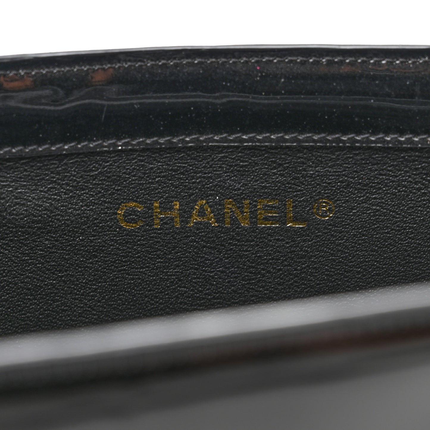 Patent Tote Black