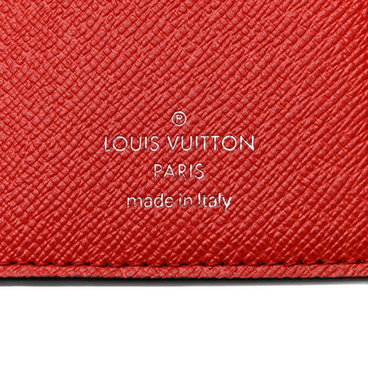 Louis Vuitton Monogram Escale Victorine Wallet Red 6 of 10